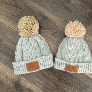 Momma and me Beanies